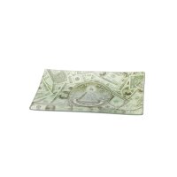 Black Leaf - Dollar (Rolling Tray aus Glas)
