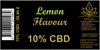 10% CBD Bio-Hanfsamen&ouml;l (lemon flavour)